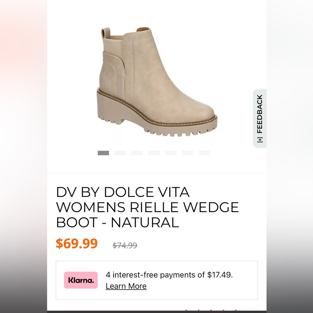 DV-Dolce Vita Wedge Boots